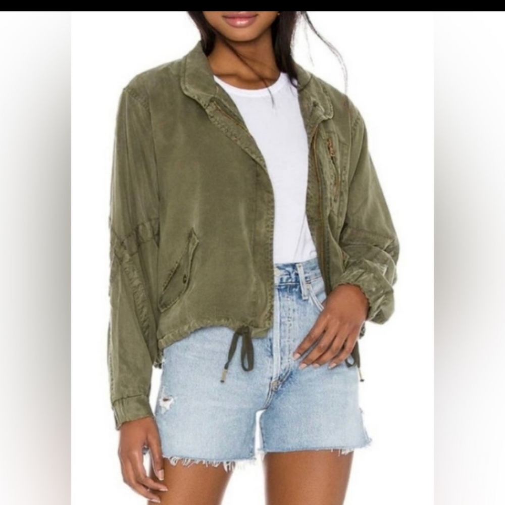 Young Fabulous And Broke Utility Green Jacket